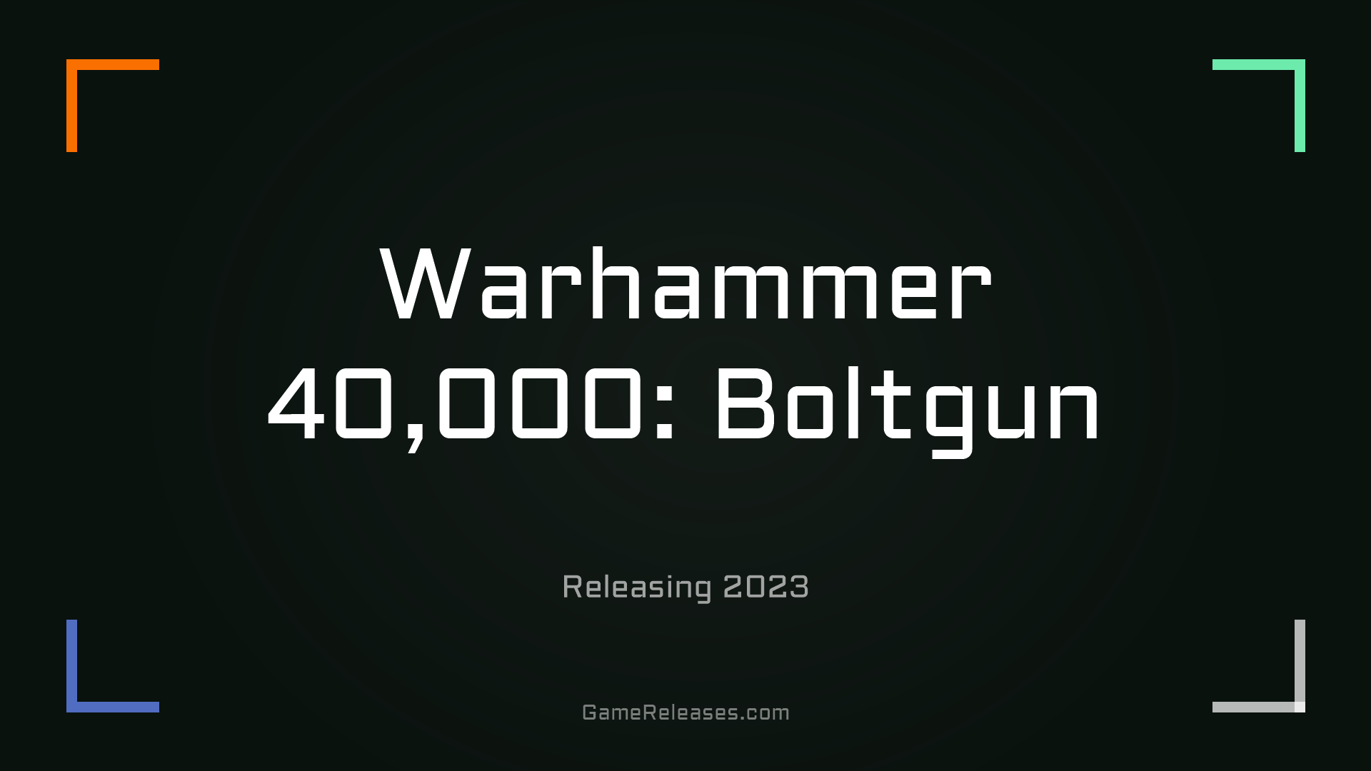 Warhammer 40,000: Boltgun