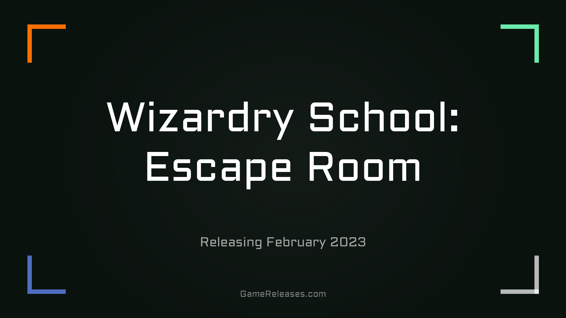 Wizardry School: Escape Room