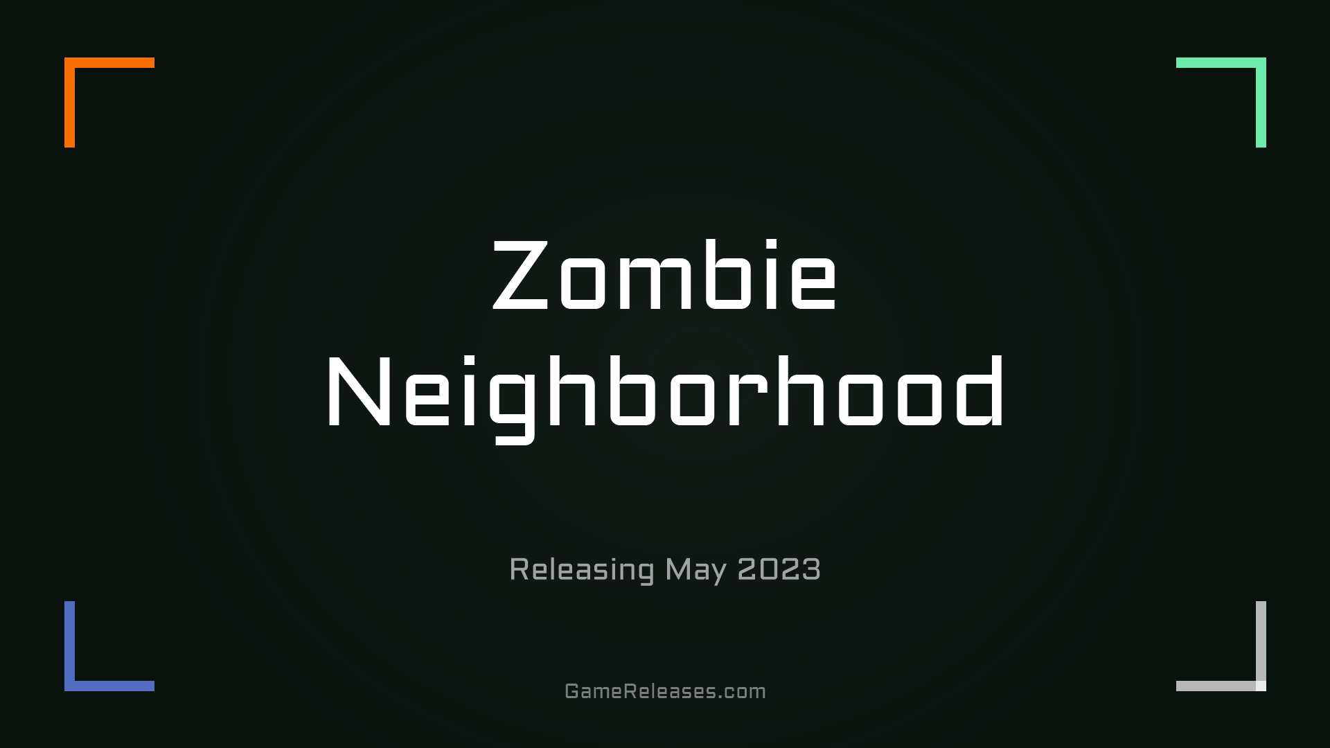 Zombie Neighborhood